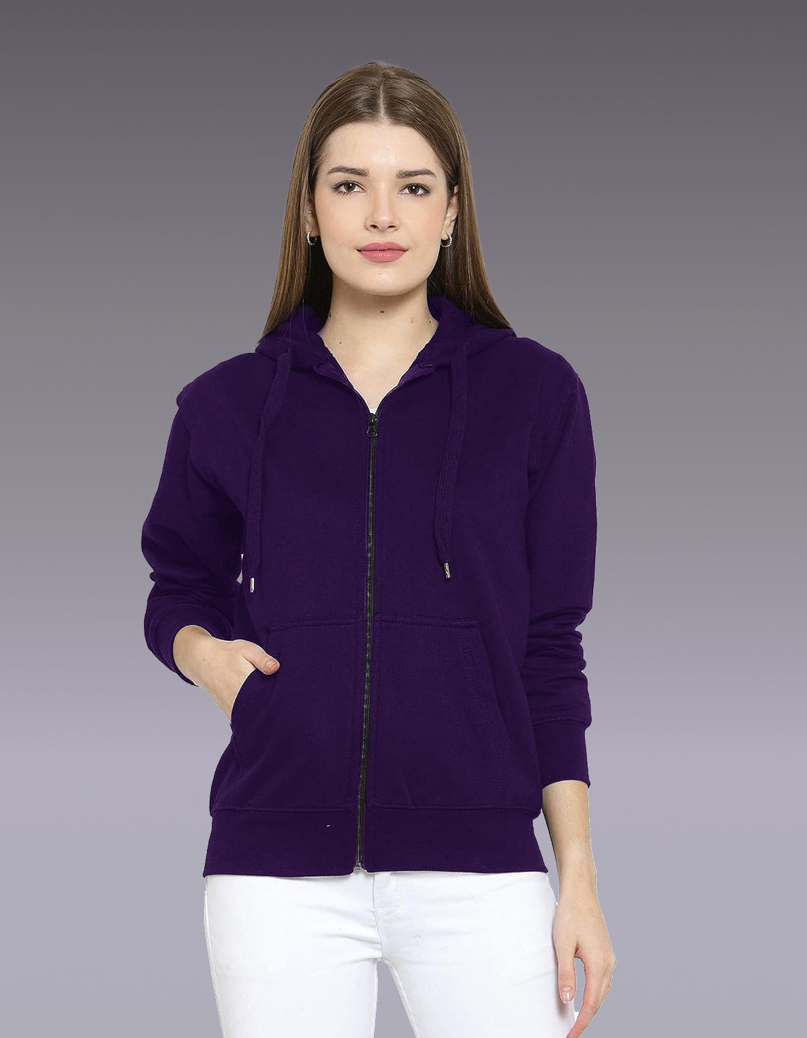 Image of Black Zipper Hoodie
